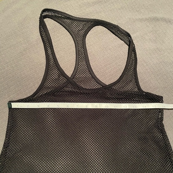 Black Mesh Cover-Up Size Medium/Large - Picture 6 of 10